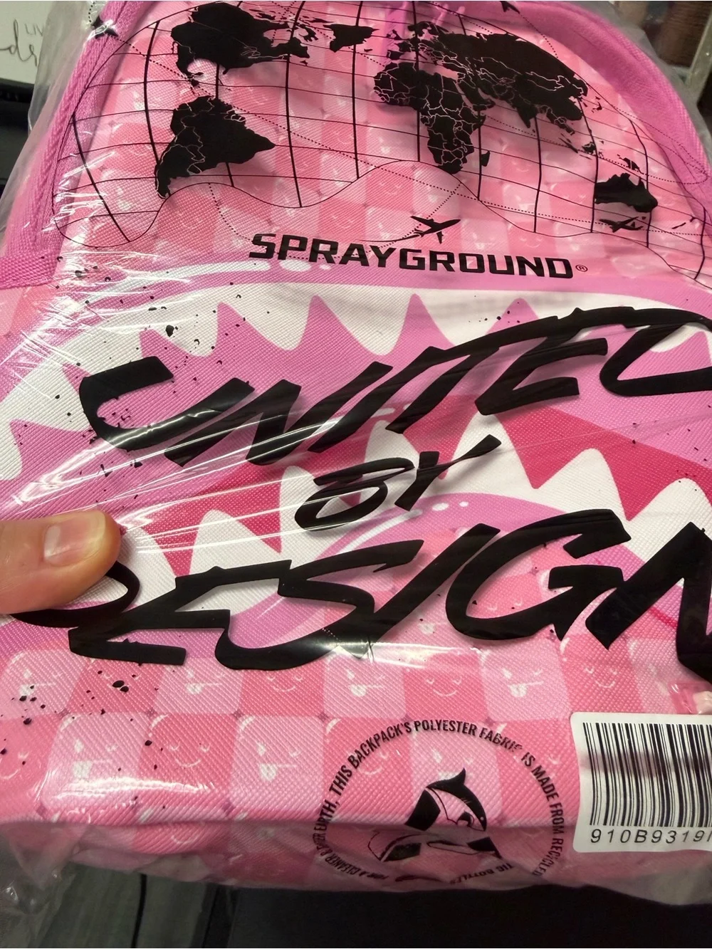 Shinobi Sharks in Paris Pink Mini Backpack